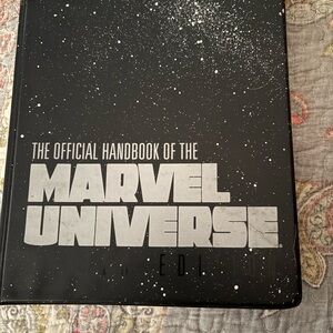 Hulk. Spiderman, Iron Man …Marvel Universe Official Handbook